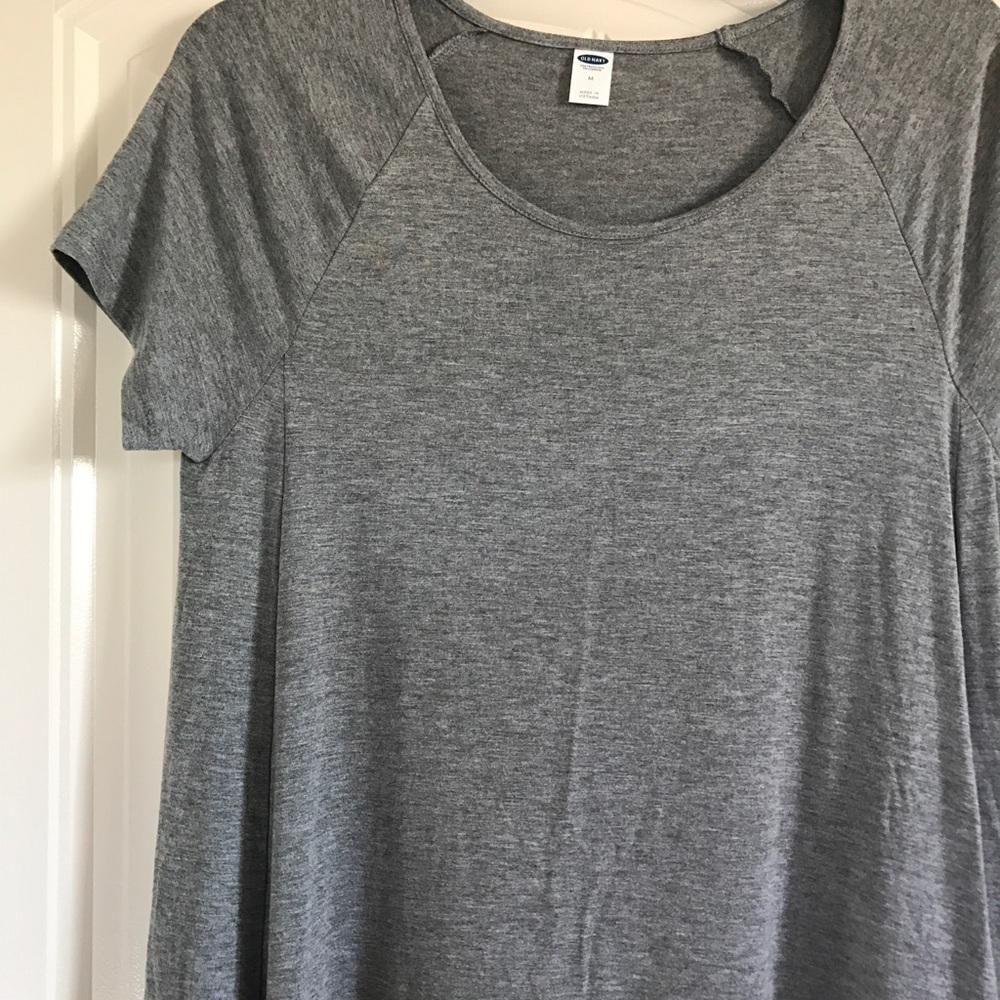 Gray tshirt dress